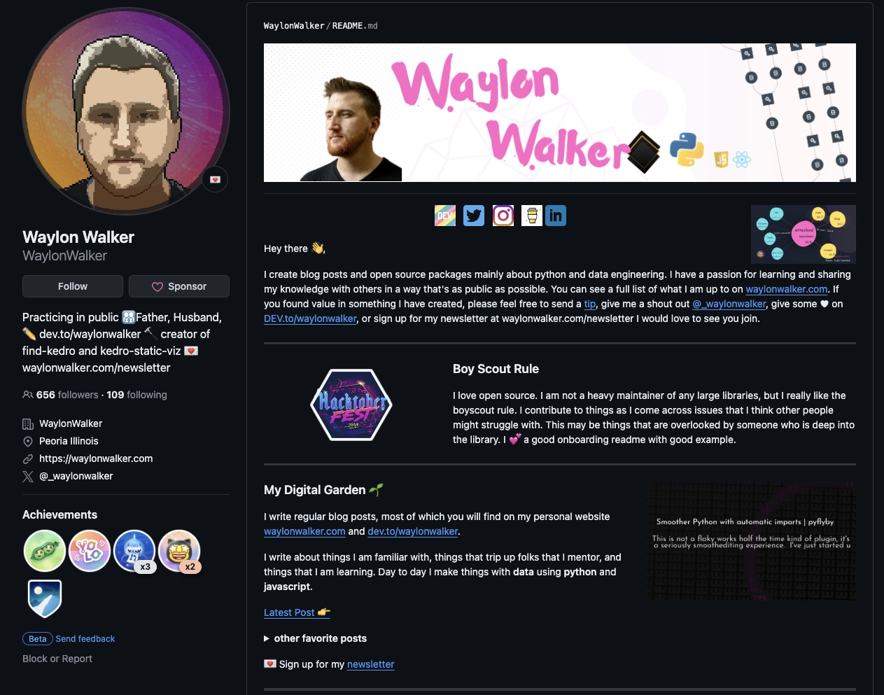 WaylonWalker profile